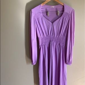 Vintage purple dress